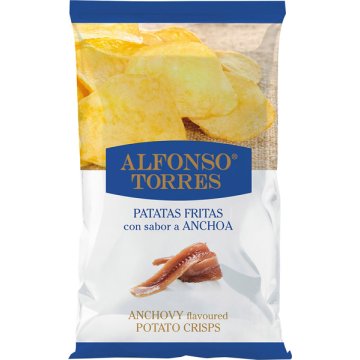 Alfonso Torres Sardellen-Kartoffelchips 0º Beutel 120 Gr  - BG