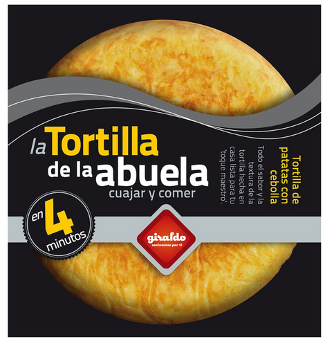 Spanische Kartoffelomelett der Marke La Tortilla de la abuela 400 gr.