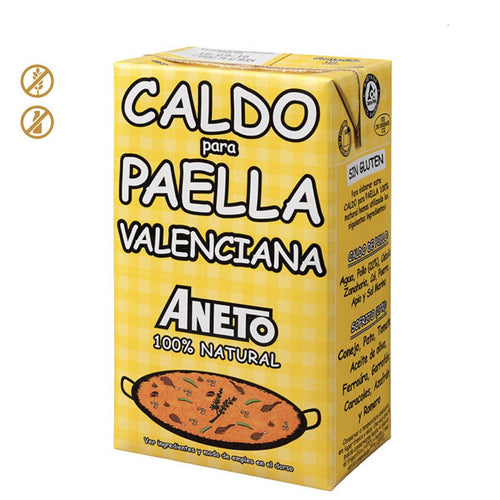Dill 100% natürliche Gourmetbrühe zur Zubereitung der valencianischen Paella.