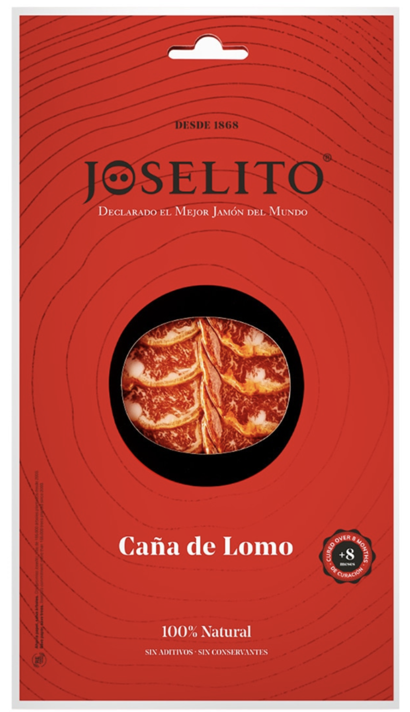 Lende vom Schwein in Scheiben geschnitten ( Lomo ) Joselito Salamanca 70 gr. -
