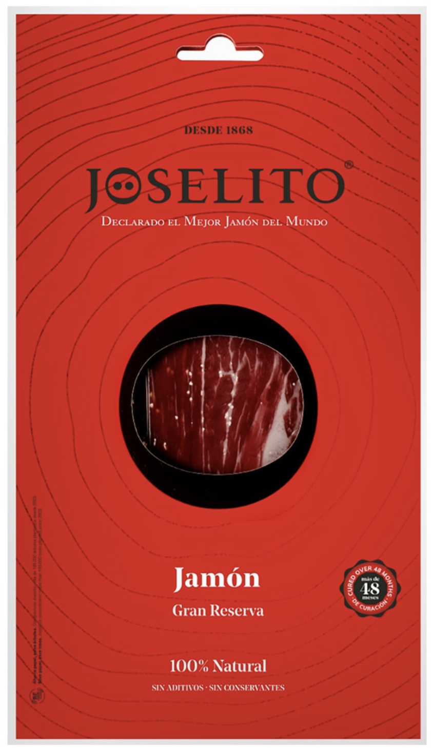 Schinken in Scheiben geschnitten ( Jamón ) Joselito Salamanca 70 gr. -