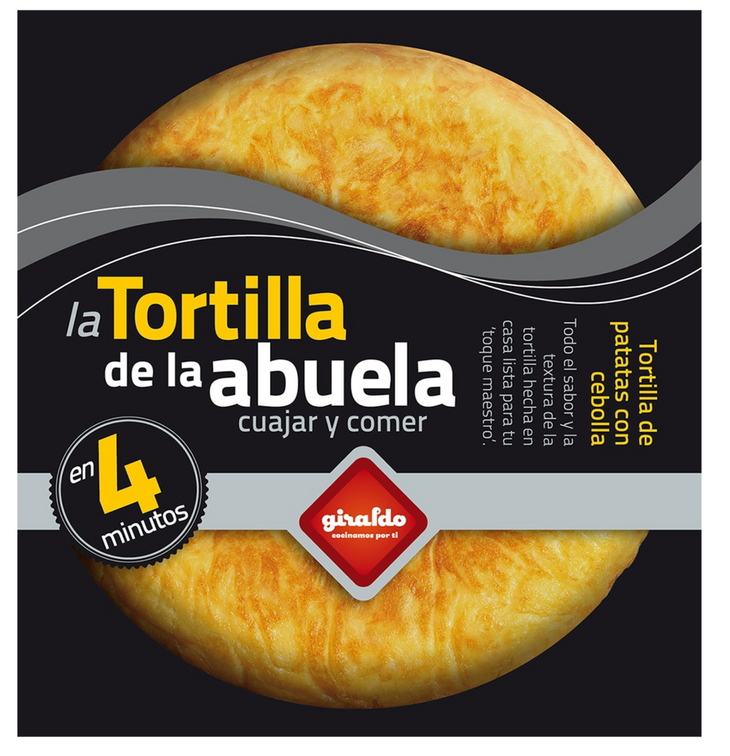 Spanische Kartoffelomelett der Marke La Tortilla de la abuela 400 gr.