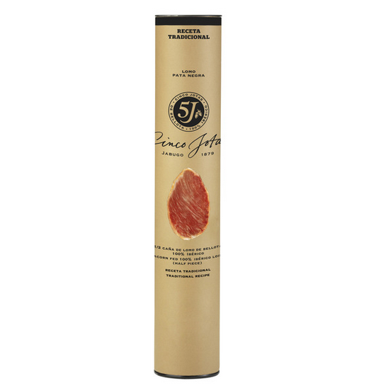 Lomo CINCO JOTAS aus Schweinefleisch 100% iberische Bellota-Rasse. 550 g ca.