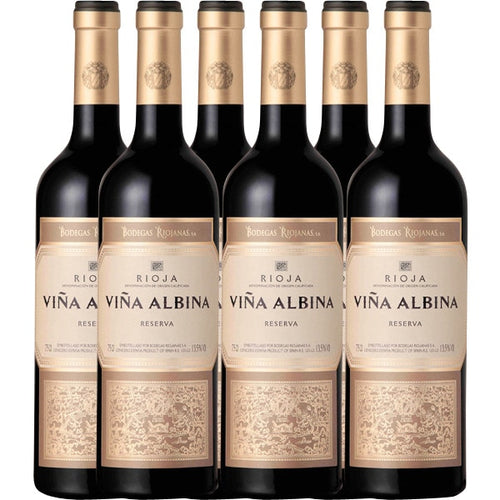 VIÑA ALBINA  Rotwein Reserve DOCa Rioja Karton 6 Flaschen 75 cl