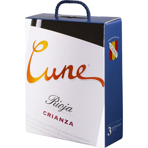 CUNE  Rotwein Crianza DOCa Rioja Kiste 3 Flaschen 75 cl